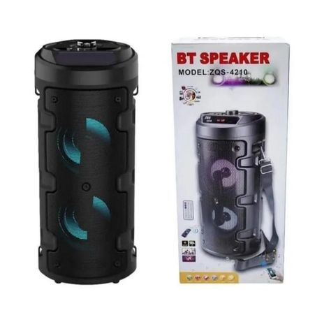 Parlante Speaker Bluetooth Portatil Negro-2