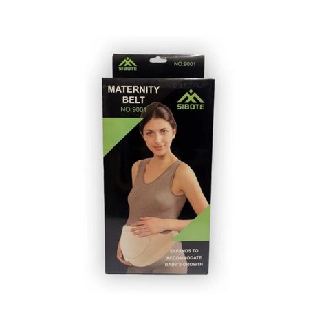 Faja Cinturón Maternal Diseño Ergonométrico Embarazo Mujer Beige-0