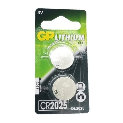 Pilas Cr 2025 / 2 Pcs 3v Lithium-0