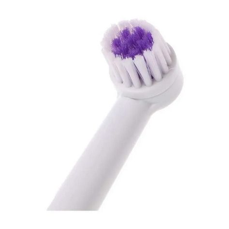 Cepillo De Dientes Electrico + 2 Cabezales Repuesto Dental Morado-0
