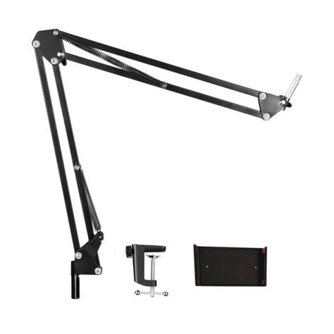 Soporte Brazo Atril Extensible Para Teléfono De Sobremesa-1