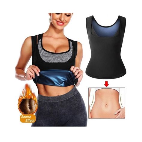 Faja Reductora Termica Mujer Adelgazante Modelador Sauna Fit XXL-XXXL-3