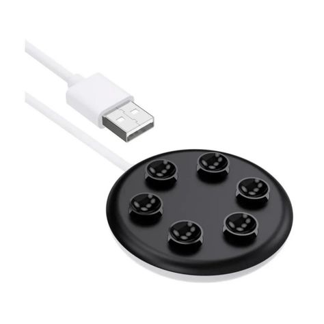 Cargador Inalambrico Con Ventosa Antideslizante Blanco-0