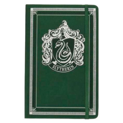 Libreta Harry Potter Slytherin Medium Tapa Dura-0