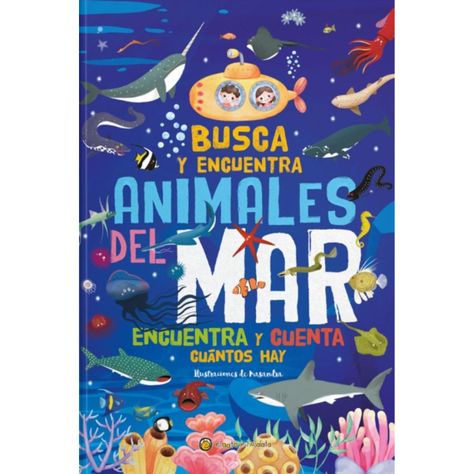Busca Y Encuentra Animales Del Mar-0