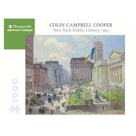 Rompecabeza Colin C. Cooper: Ny Public Library - 1000 Piezas-0