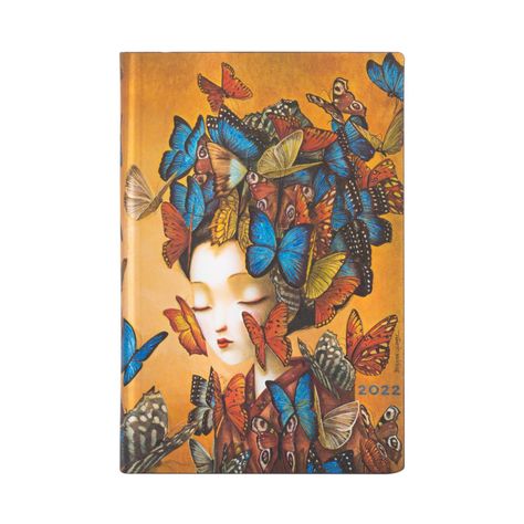 Agenda 2022 Madame Butterfly Mini Tapa Blanda Semana A La Vista-0