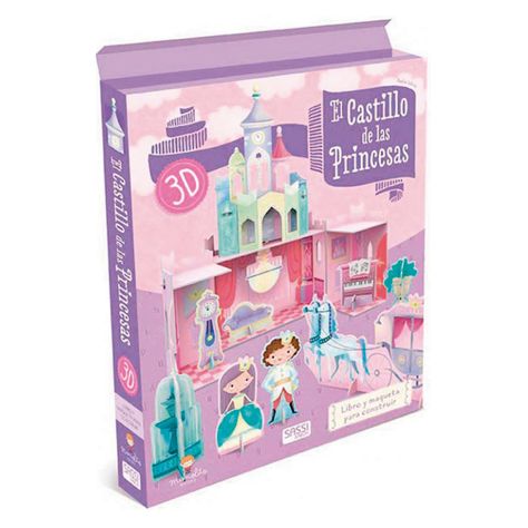 Libro Mas Maqueta El Castillo De Las Princesas-0