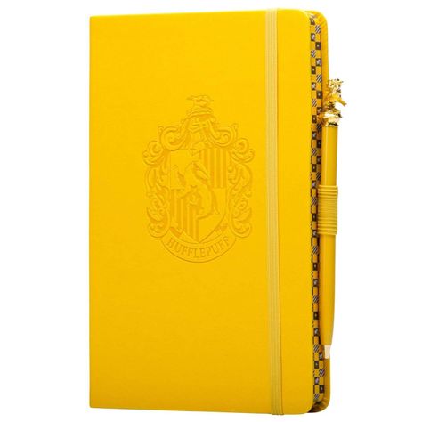 Harry Potter: Libreta y Boligrafo Diseño Hufflepuff-0