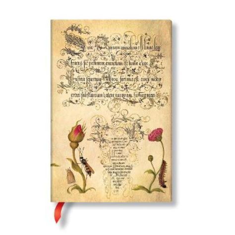 Libreta Mira Botanica Flemish Rose, Mini Tapa Dura-0