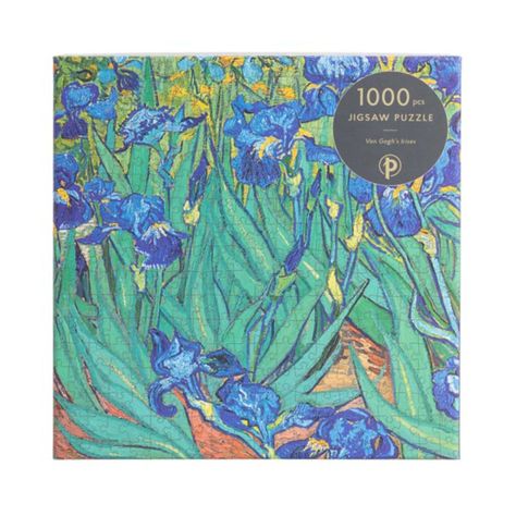 Rompecabezas 1000 Piezas Van Gogh: Los Lirios (Irises)-0