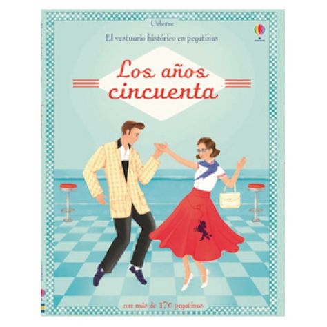 Los Años Cincuenta, Vestuario Historico En Pegatinas-0