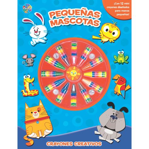 Pequeñas Mascotas Crayones Creativos-0