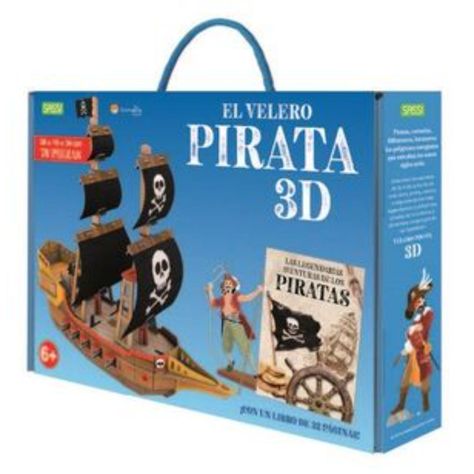 Barco De Piratas 3 D-0