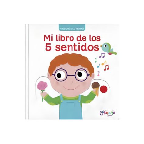 Pequeños Curiosos: Mi Libro De Los 5 Sentidos-0