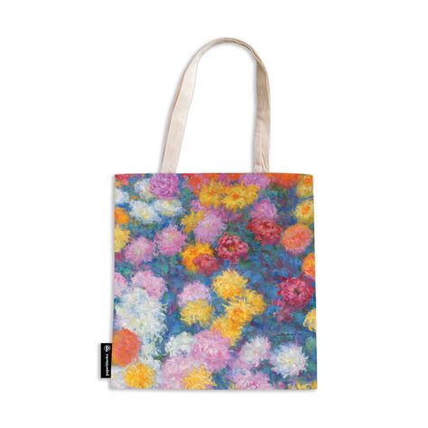 Bolsa De Algodón Crisantemos De Monet-0