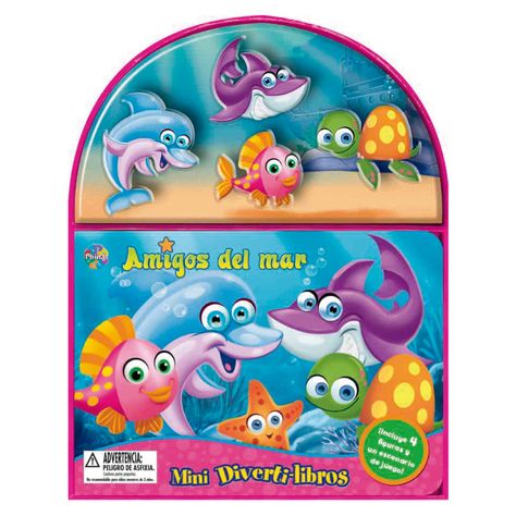 Amigos Del Mar Mini Diverti - Libros-0