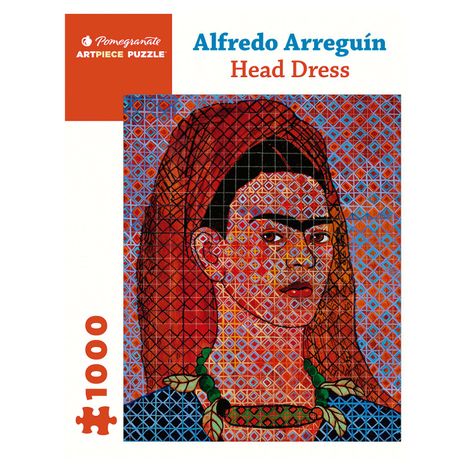 Rompecabeza Alfredo Arreguin: Head Dress - 1000 Piezas-0