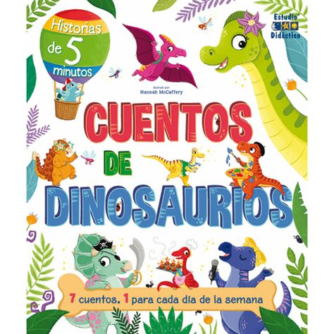 Cuentos de Dinosaurios -Un cuento para cada dia--0