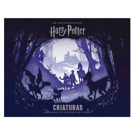Peliculas Harry Potter Criaturas Album De Escenas De Papel-0