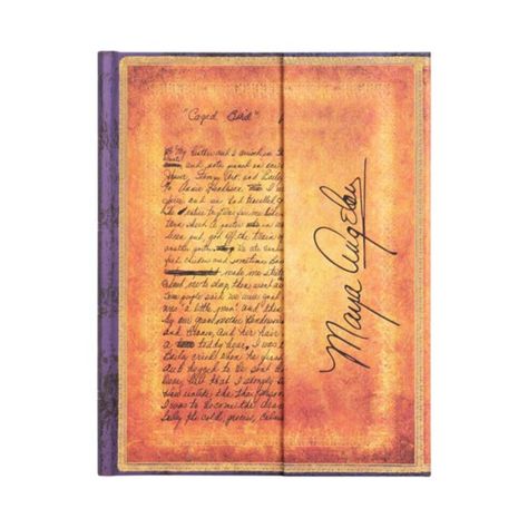 Libreta Angelou, (Angeles) Ultra Tapa Dura Con Lineas-0