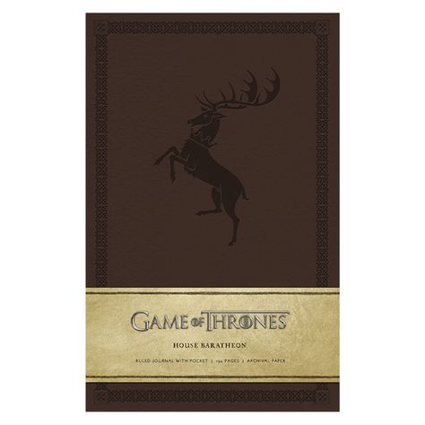 Libreta Game Of Thrones: House Baratheon Tapa Dura Lujo Medium-0