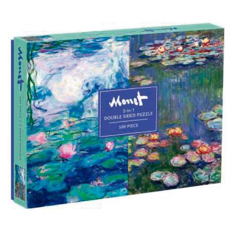 Rompecabeza Doble De Claude Monet - 500 Piezas-0