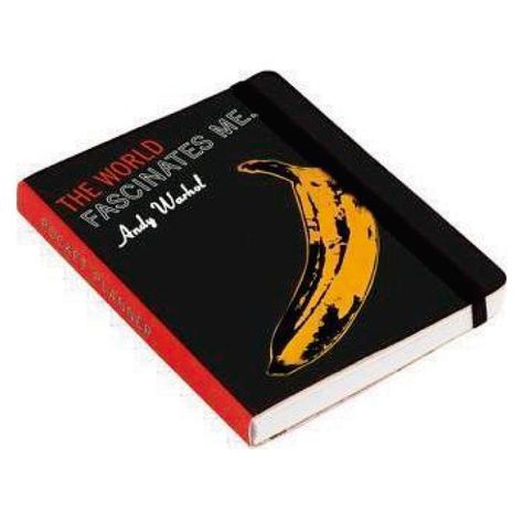 Libreta De Bosillo Andy Warhol: The World Fascinates Me-0