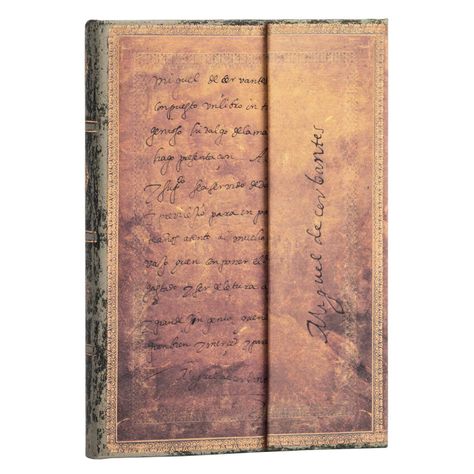 Libreta Cervantes Letter To The King Midi Tapa Dura-0