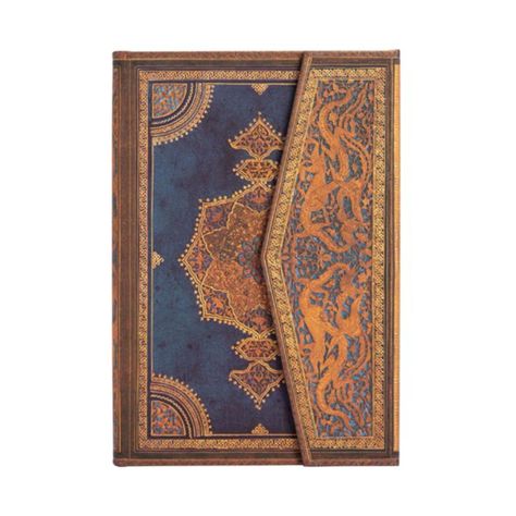 Libreta Safavid Binding Art, Indigo Mini T. Dura Lineas-0