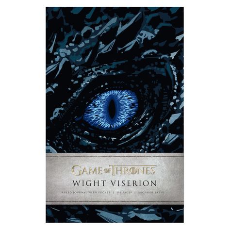 Libreta Game Of Thrones Wight Viserion Tapa Dura Lujo Medium-0