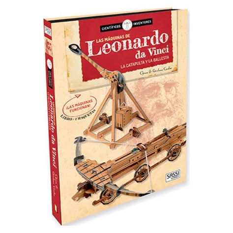 Libro Mas Maqueta Las Maquinas De Leonardo Da Vinci-0