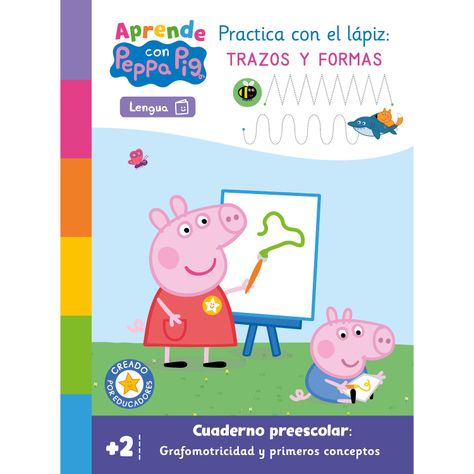 Peppa Pig Aprende. Grafomotricidad-0