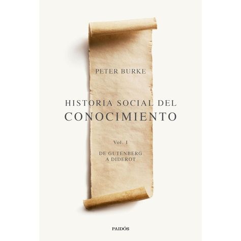 Historia Social Del Conocimiento Vol. I-0