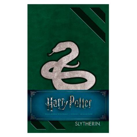 Libreta Harry Potter Slytherin Medium Tapa Dura-0
