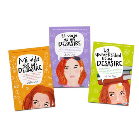 Pack Lily del Pilar (La universidad es un desastre + Mi vida es un desastre +  )-0