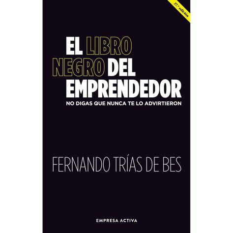 El Libro Negro Del Emprendedor-0