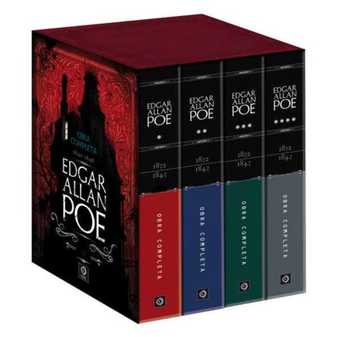 Edgar Allan Poe Obras Completas  4- Volumenes-0