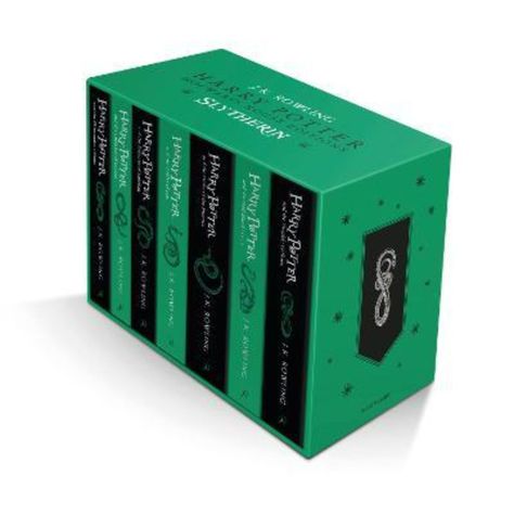 Harry Potter Slytherin House Editions Paperback Box Set-0
