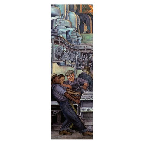 Marcapágina Detroit Industry North Wall - Diego Rivera-0