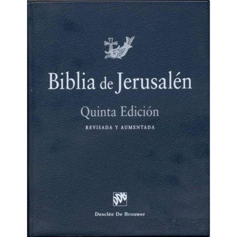 Biblia de Jerusalen Manual 5ªed Modelo 0-0