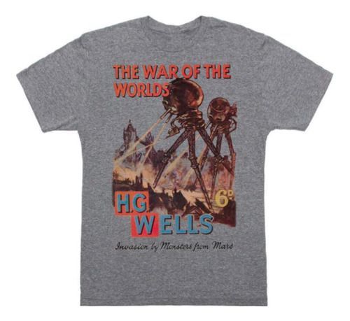 Polera La Guerra De Los Mundos Large-1