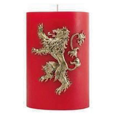 Game Of Thrones: Vela Esculpida Casa Lannister-0