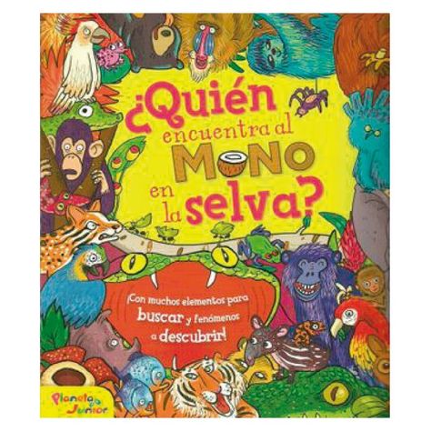 ¿Quién Encuentra Al Mono En La Selva-0