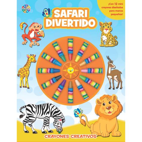 Safari Crayones Creativos-0