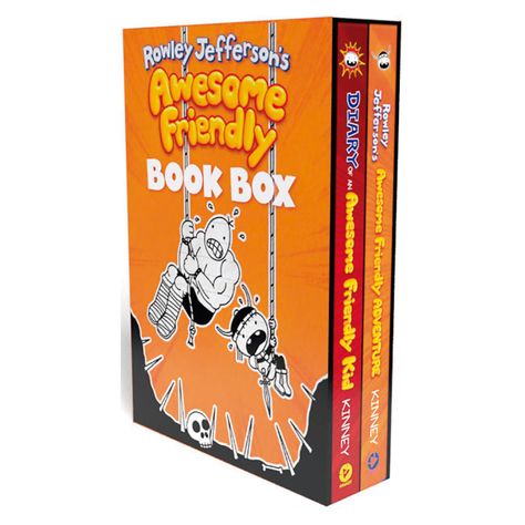 Diary Of A Wimpy Kid: Awesome Friendly Box 
Jeff Kinney-0
