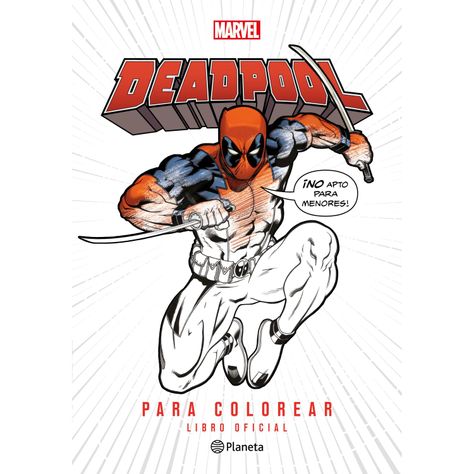 Deadpool Para Colorear-0