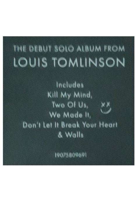 LOUIS TOMLINSON  - WALLS | VINILO-2