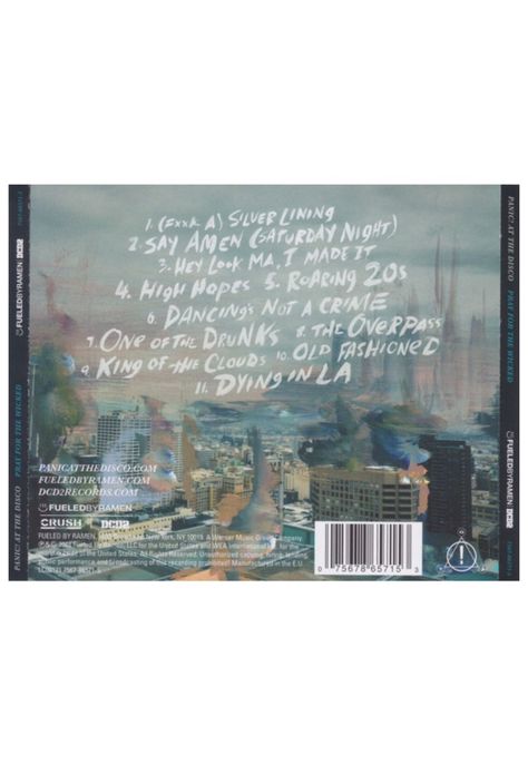 PANIC AT THE DISCO - PRAY FOR THE WICKED | CD-1