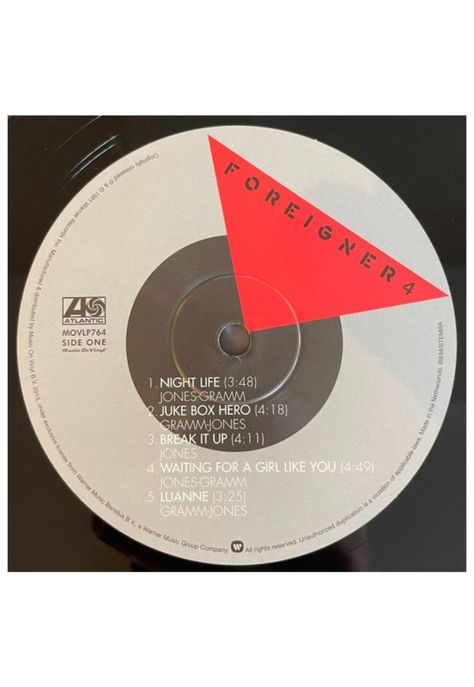 FOREIGNER - 4 (AUDIOPHILE VINYL) | VINILO-6